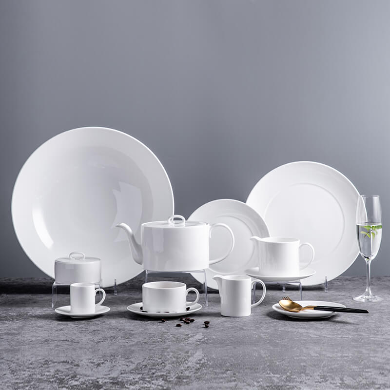 Bone China White Tableware - Dalton White