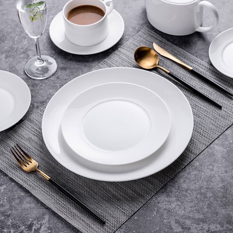 Bone China White Tableware - Dalton White