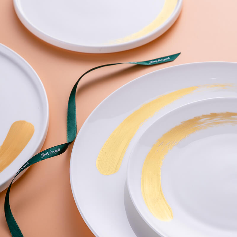 Bone China Tableware Plus Gold - Quicksand Gold