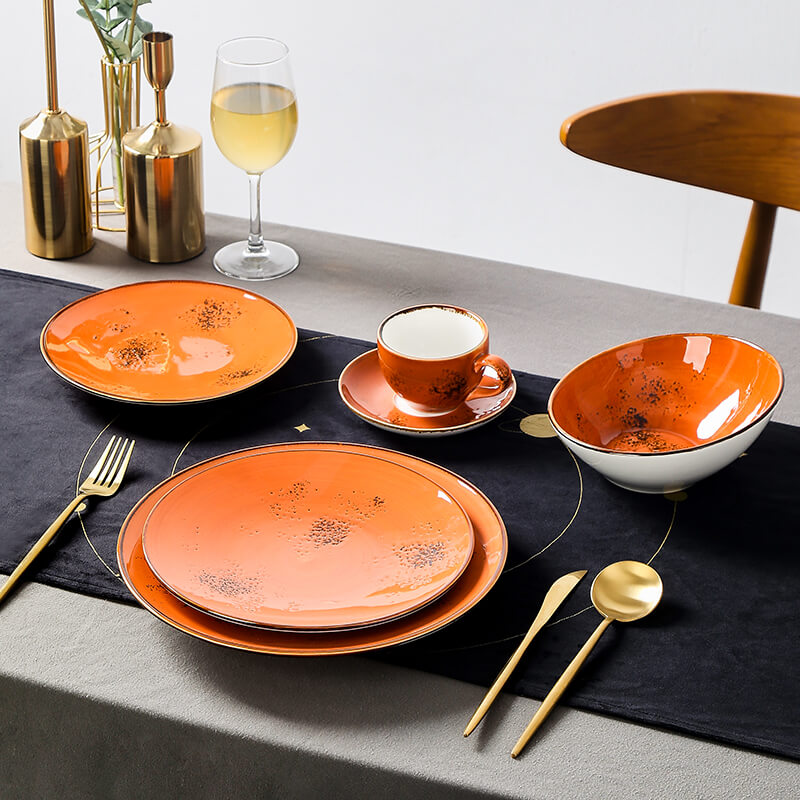 Color Glazed Dinnerware - Buffy