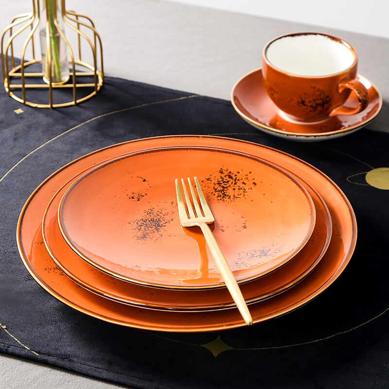 Color Glazed Dinnerware - Buffy