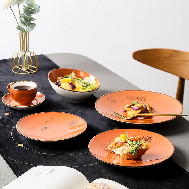 Color Glazed Dinnerware - Buffy