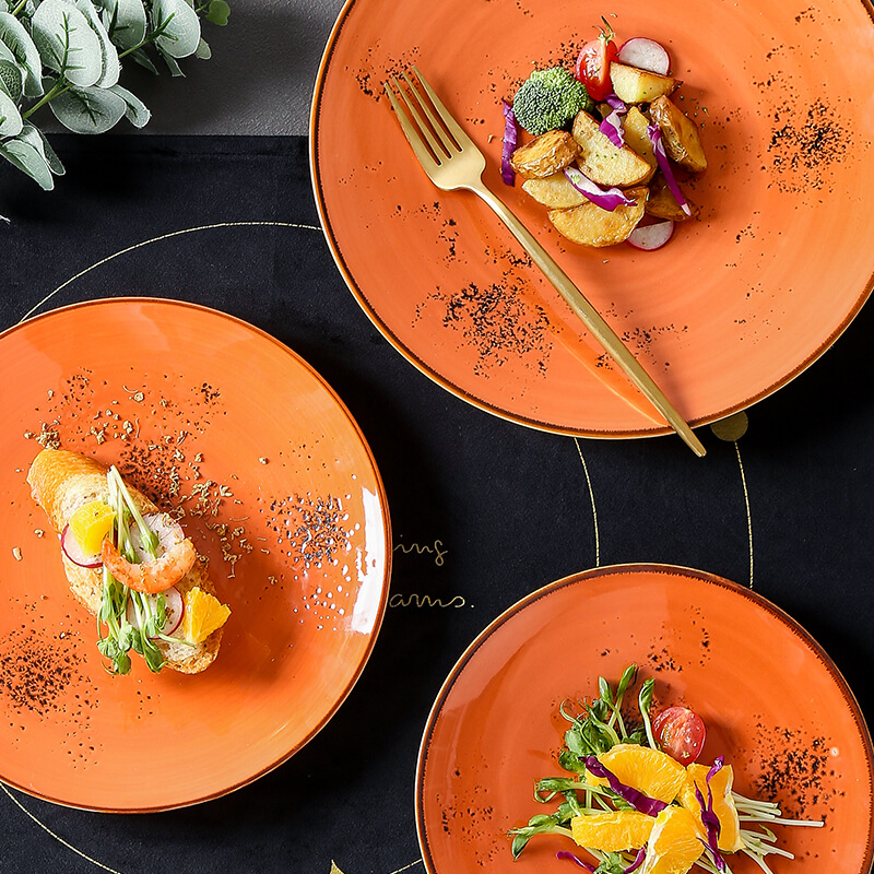 Color Glazed Dinnerware - Buffy