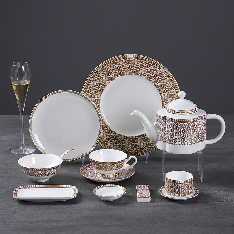 Fine Bone China Decal Tableware (1)