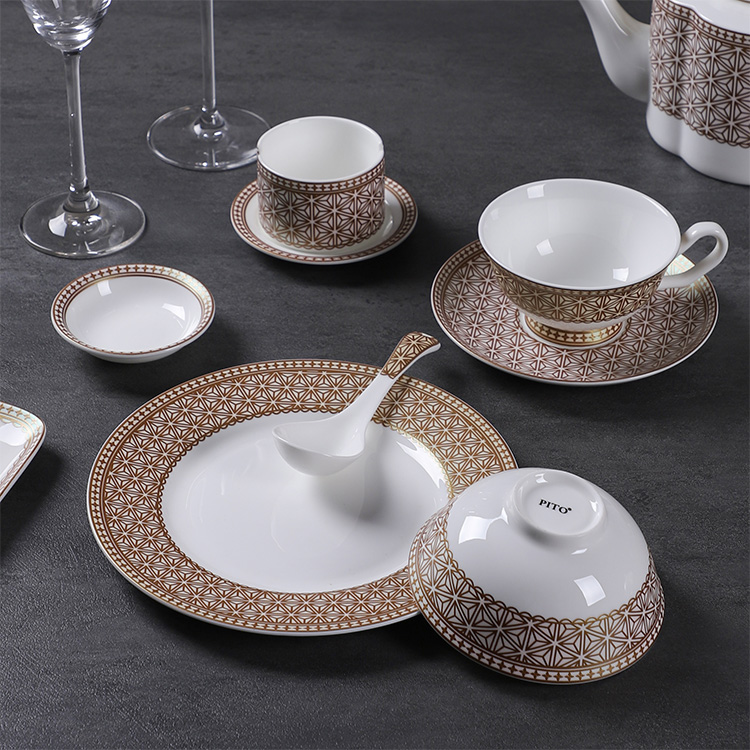 Fine Bone China Decal Tableware (5)