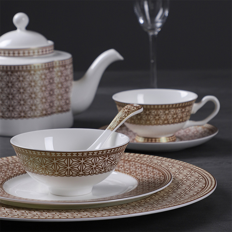 Fine Bone China Decal Tableware (7)