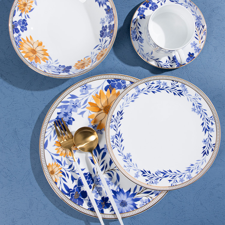 Hotel Decal Bone China Dinnerware (2)