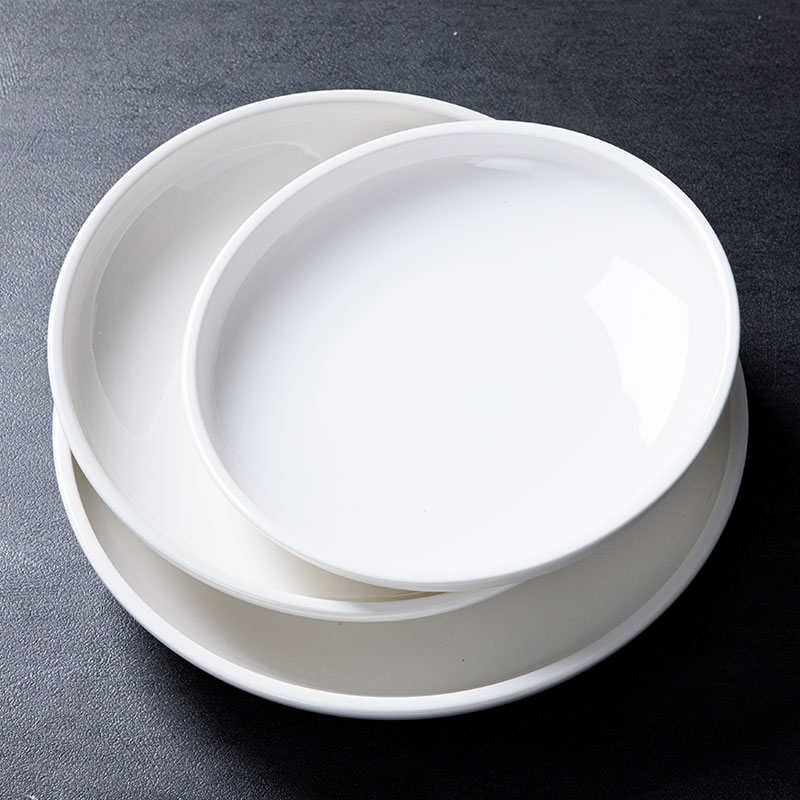 White Porcelain Dinnerware - Bergen