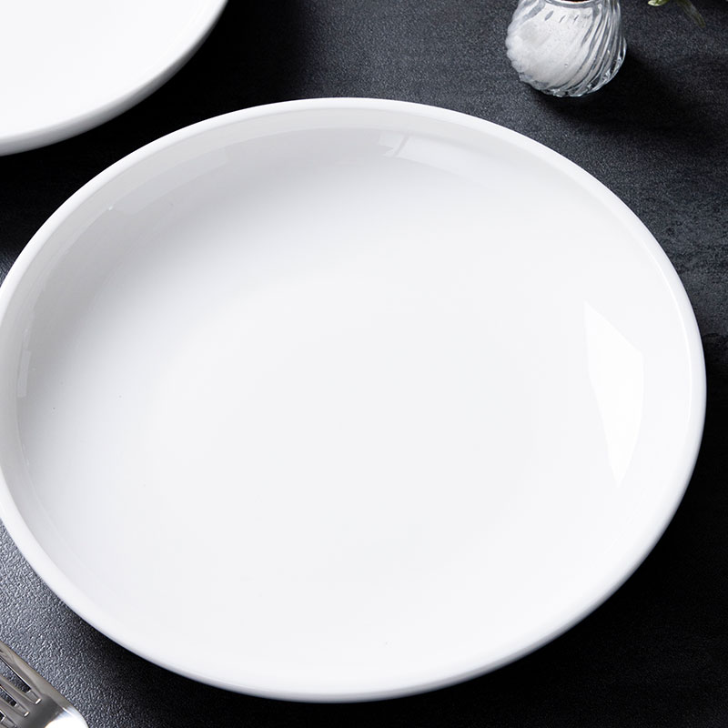 White Porcelain Dinnerware - Bergen