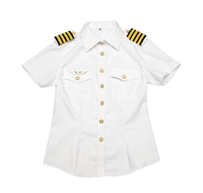 Durable White Pilot Shirt Wholesaler