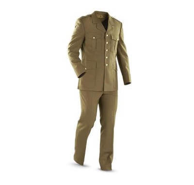 Earth-Friendly Light Brown Police Uniform Set Supplier