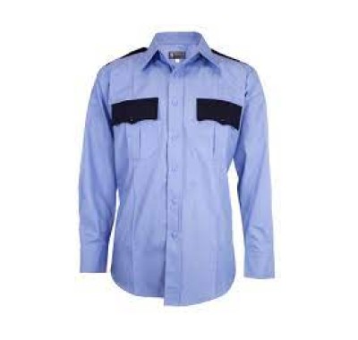 Eco-Friendly Pale Blue Taxi Driver Shirt Supplier