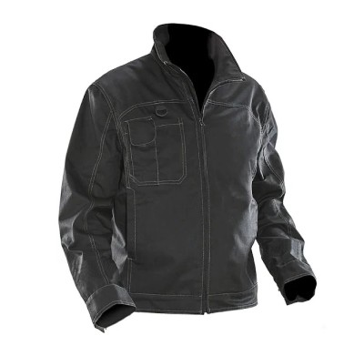 Ethical Solid Grey Logistic Jacket Supplier