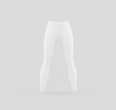 Recycled White Blank Leggings Wholesaler