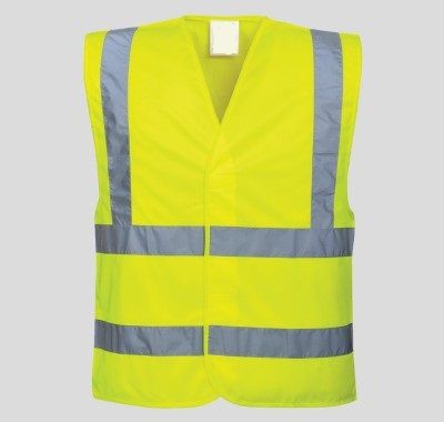 Recycled Yellow Uniform Vest Supplier