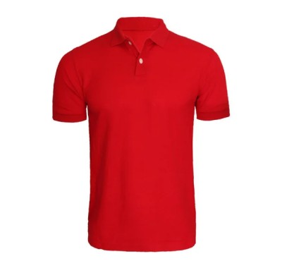 Sustainable Red Food Delivery Shirt Wholesaler