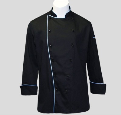 Voguish Black Sustainable Hospitality Uniform Manufacturer